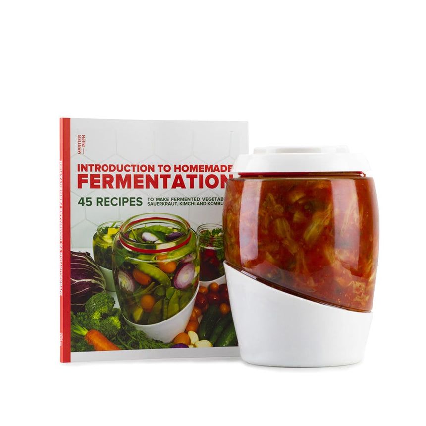 2L Glass Fermentation Jar + Recipe Book